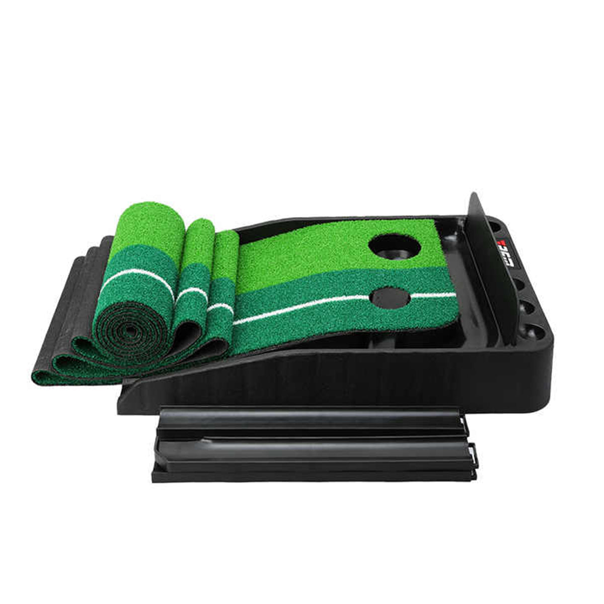 Golf Putting Mat Trainer | Mini Indoor Automatic Ball Return with a Golf Putter | TL004-46