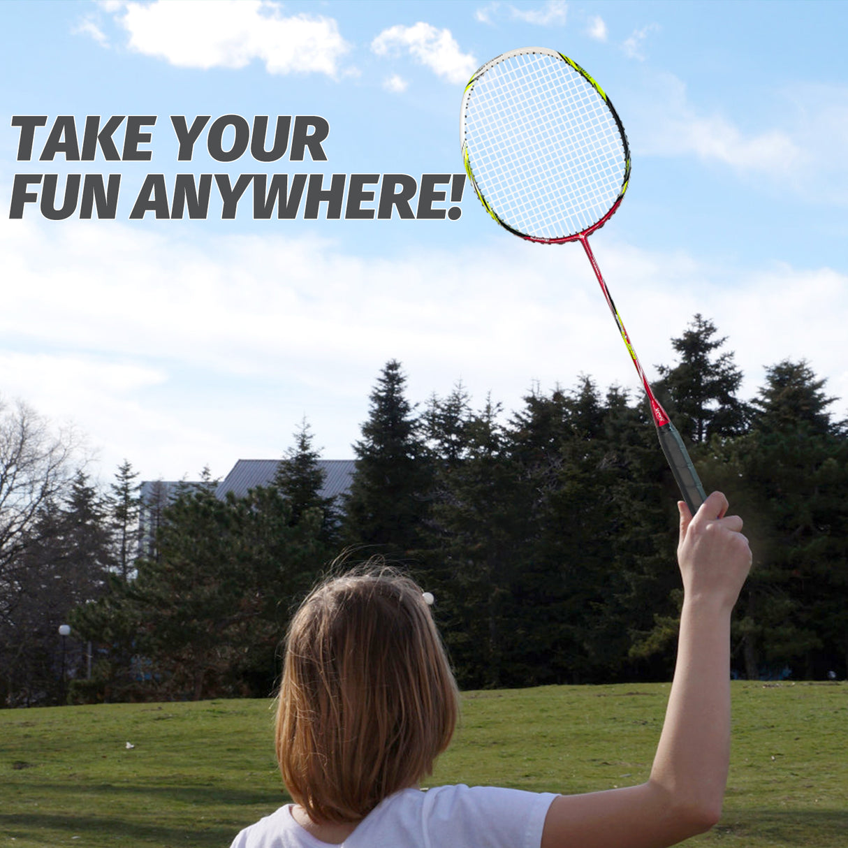 Badminton Rackets Set | Adults Carbon Pre-Strung Speed X1500