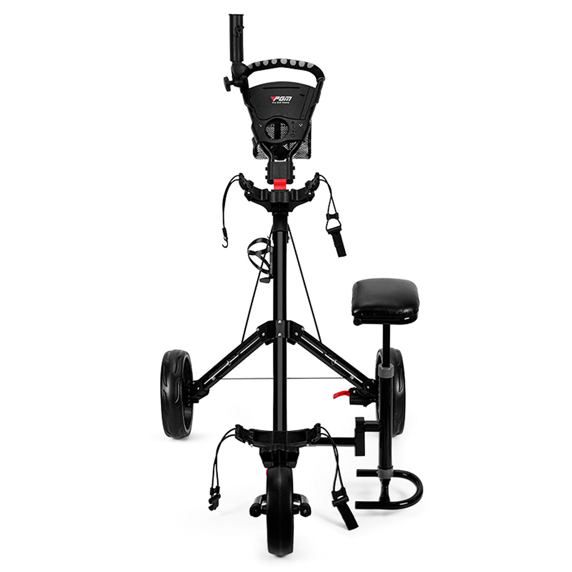 Golf Buggy Trolley Cart | 3-Wheels Foldable & Adjustable Handle - QC006