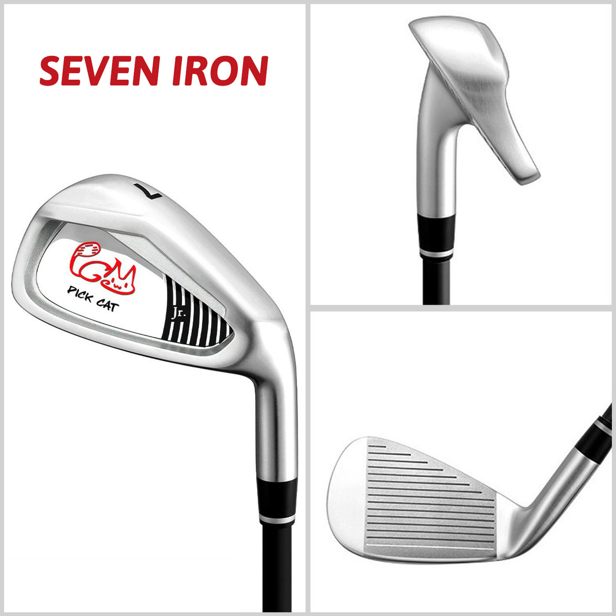 Junior Golf Club Complete Set | 5 Clubs Adjustable Right Handed - JRTG007