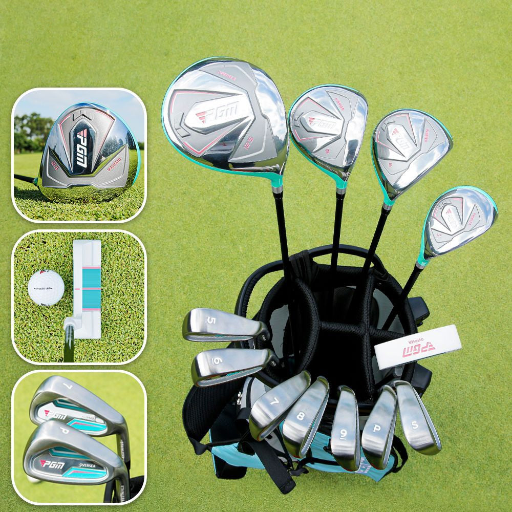 Women’s Complete Golf Club Set 12 Pieces Lightweight Ladies Full Set Right Hand Graphite Shaft with Bag LTG051