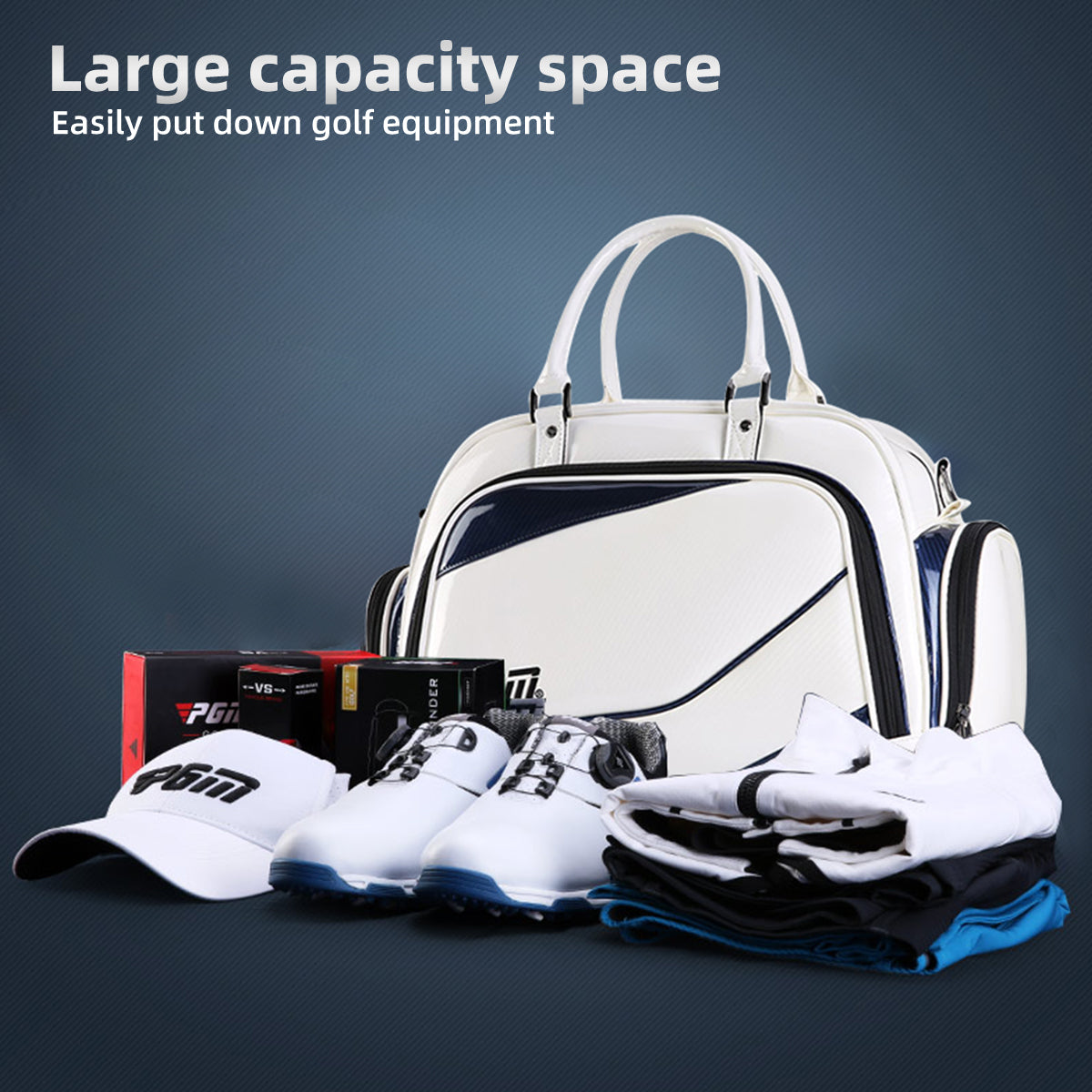 Golf Clothing Bag | Travel Handbag with Shoe Compartment Waterproof - YWB036
