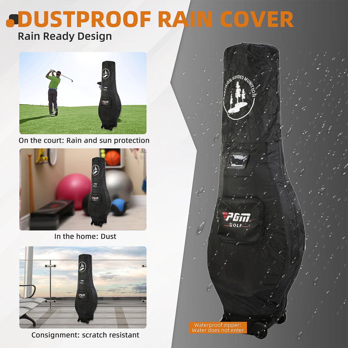 Golf Clubs Bag | Air Consignment Checked Bag Wheeled - QB062