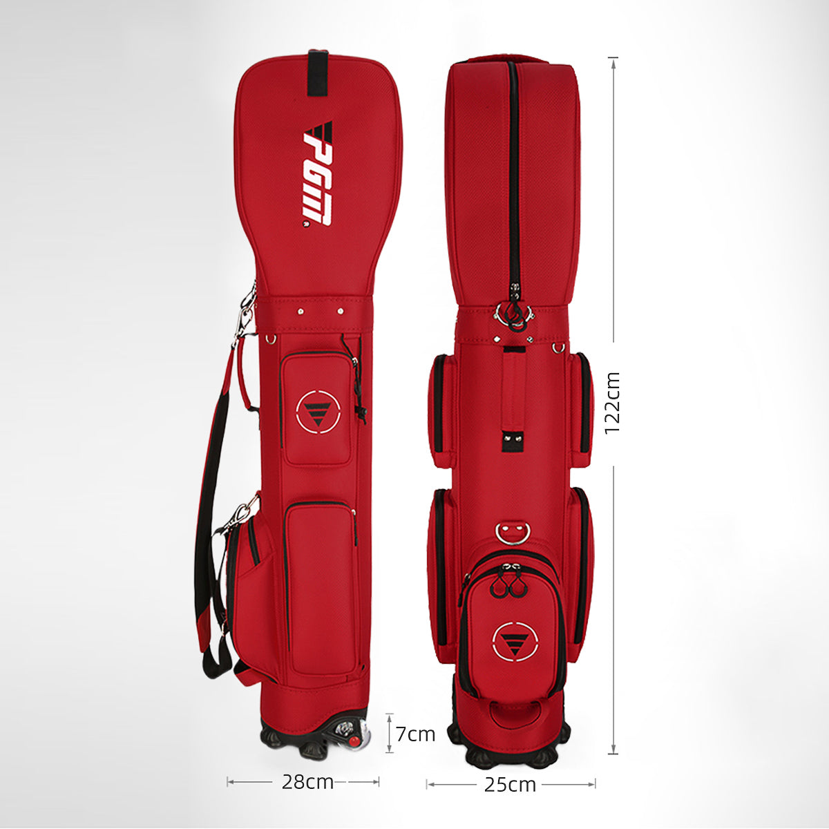 Golf Clubs Bag with Wheels | Waterproof Lightweight - QB069