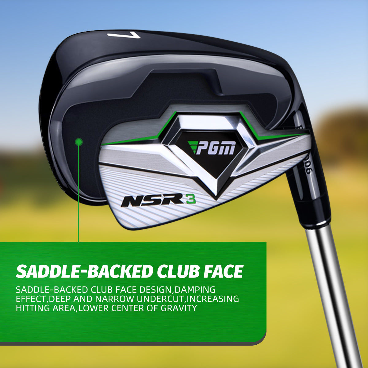 Golf Club #7 Iron | Right-Handed Golf Gap Wedge Club - TIG033