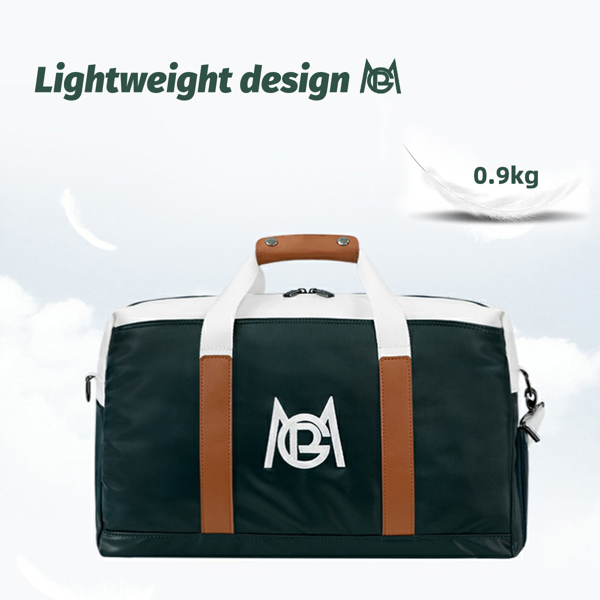 Golf Clothing Bag | Sports Handbag Waterproof Separate Shoe Storage Area - YWB043