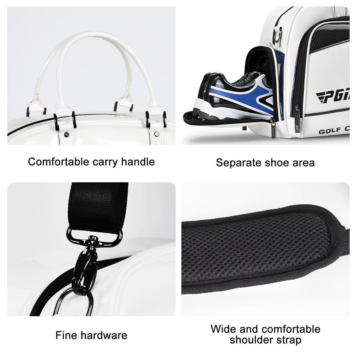 Golf Clothing Bag | Travel Handbag with Shoe Compartment Waterproof - YWB036