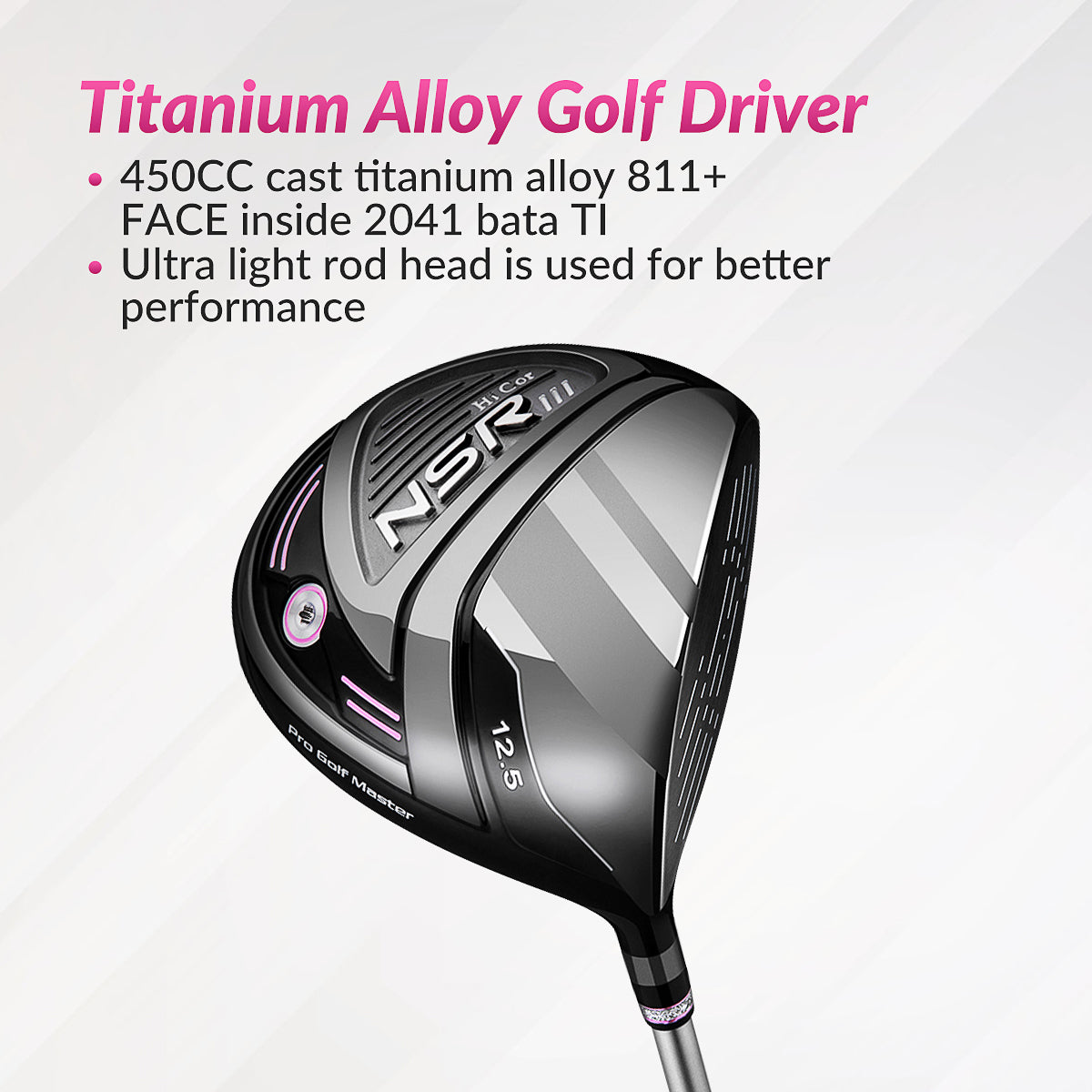 Ladies Golf Clubs Set | Right Handed 12 golf clubs - LTG041