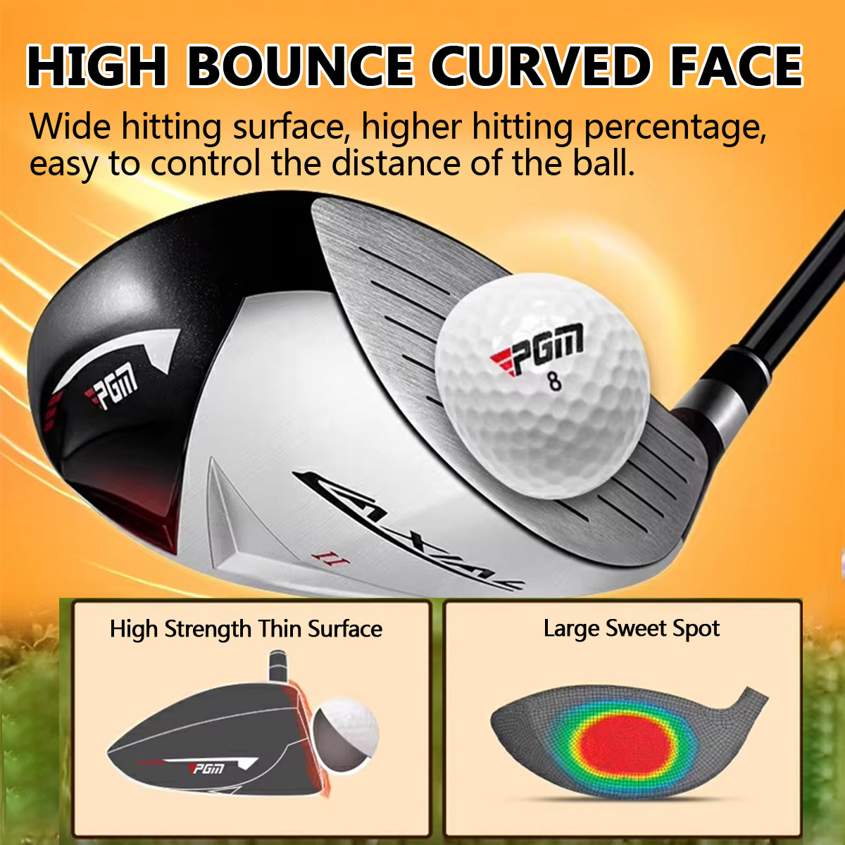 Junior Golf Club Set | 5 Clubs Right Handed with Bag&Headcovers - JRTG015