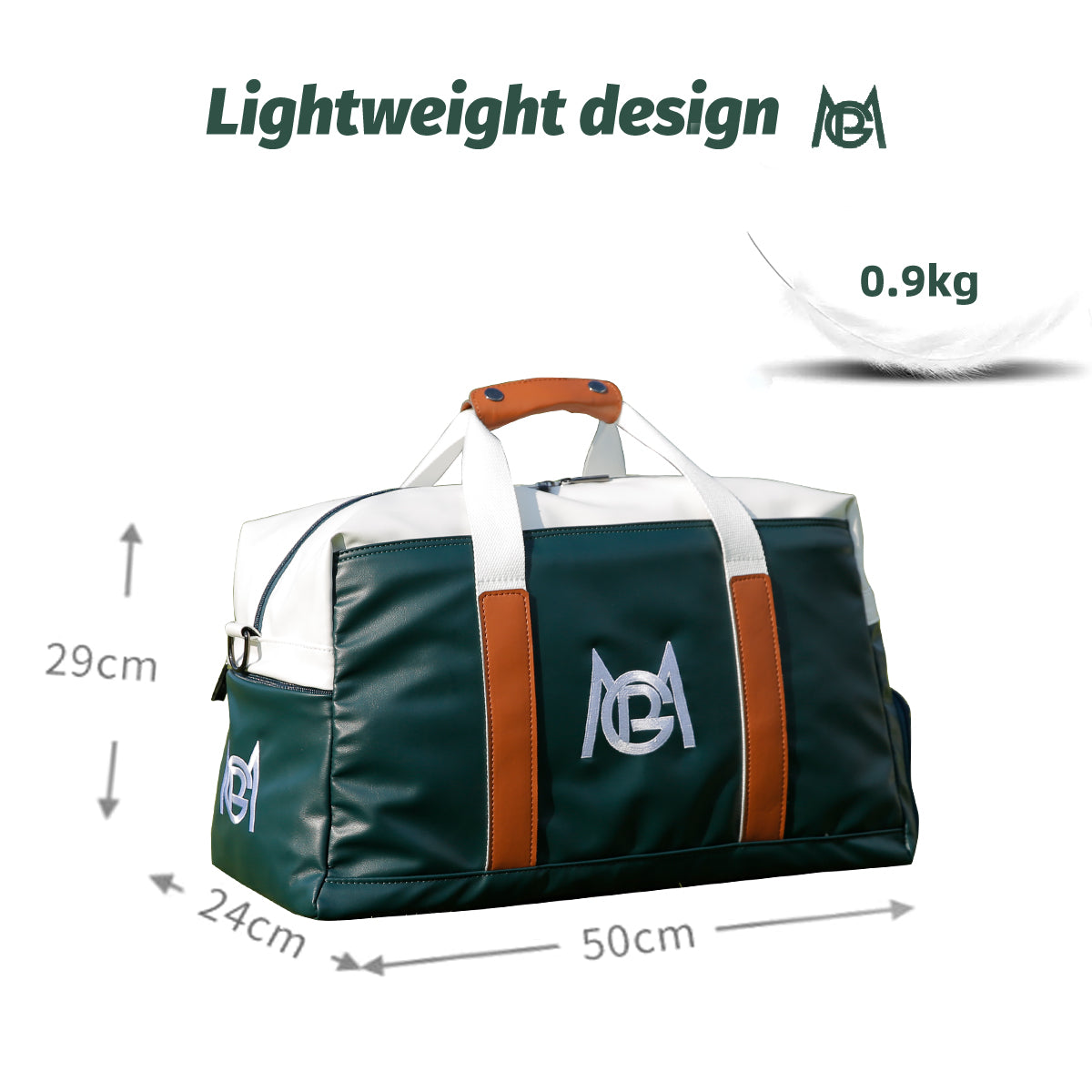 Golf Clothing Bag | Sports Handbag Waterproof Separate Shoe Storage Area - YWB043