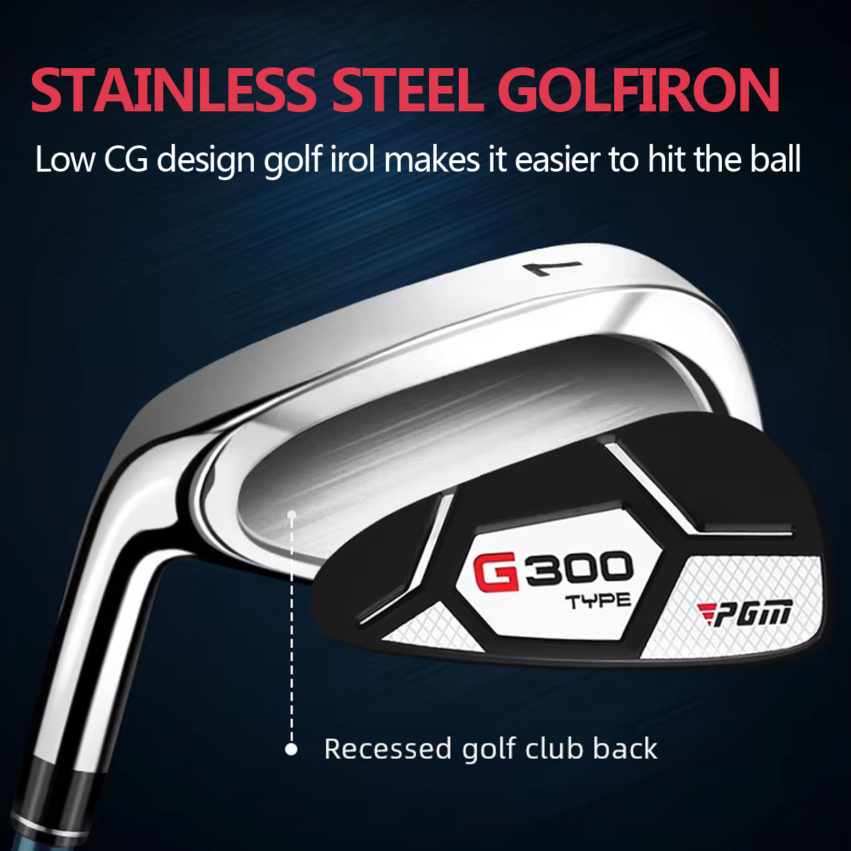 Golf Clubs Set | Left Handed Mens Graphite Branded 12 Clubs - MTG025