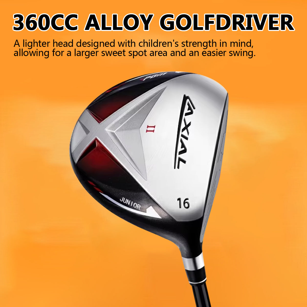 Junior Golf Club Set | 5 Clubs Right Handed with Bag&Headcovers - JRTG015