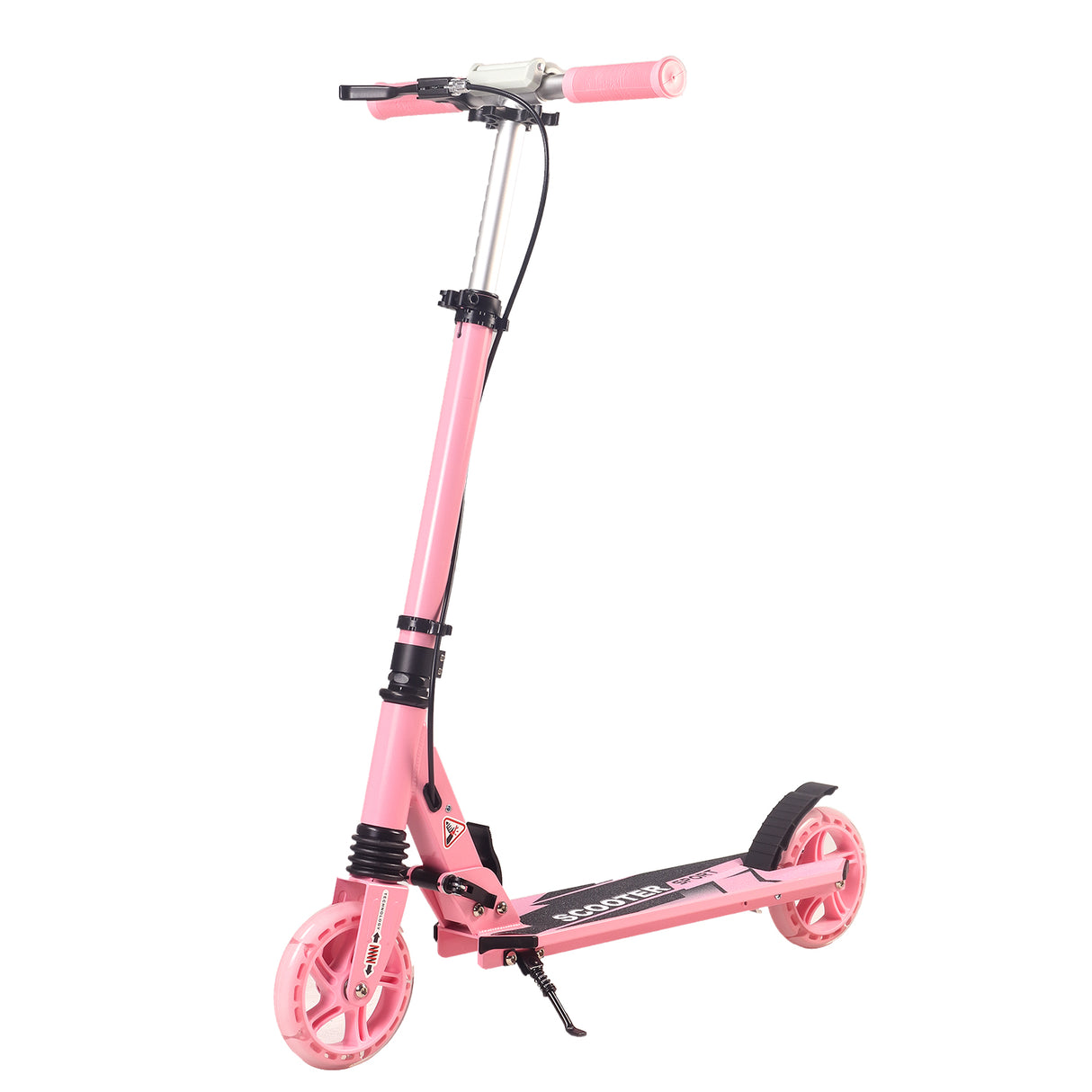 Children's Kick Scooter | Adjustable Foldable Hand Brake Flash Wheels - C145SL
