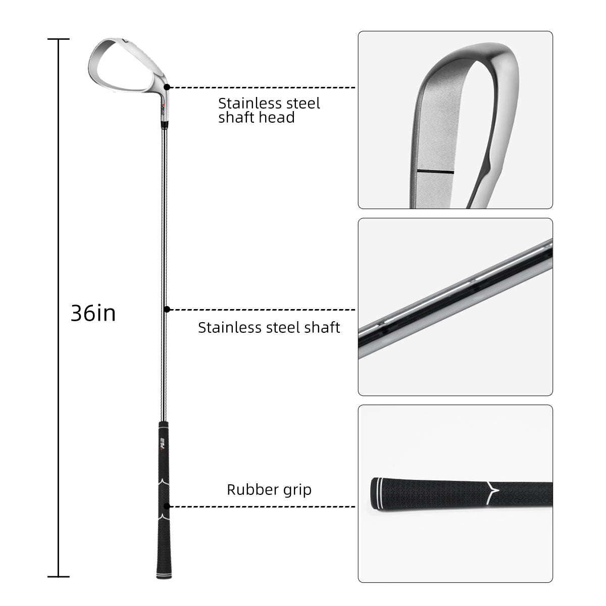 Golf Swing Trainer Aids | Golf Corrective Training Club - HL006