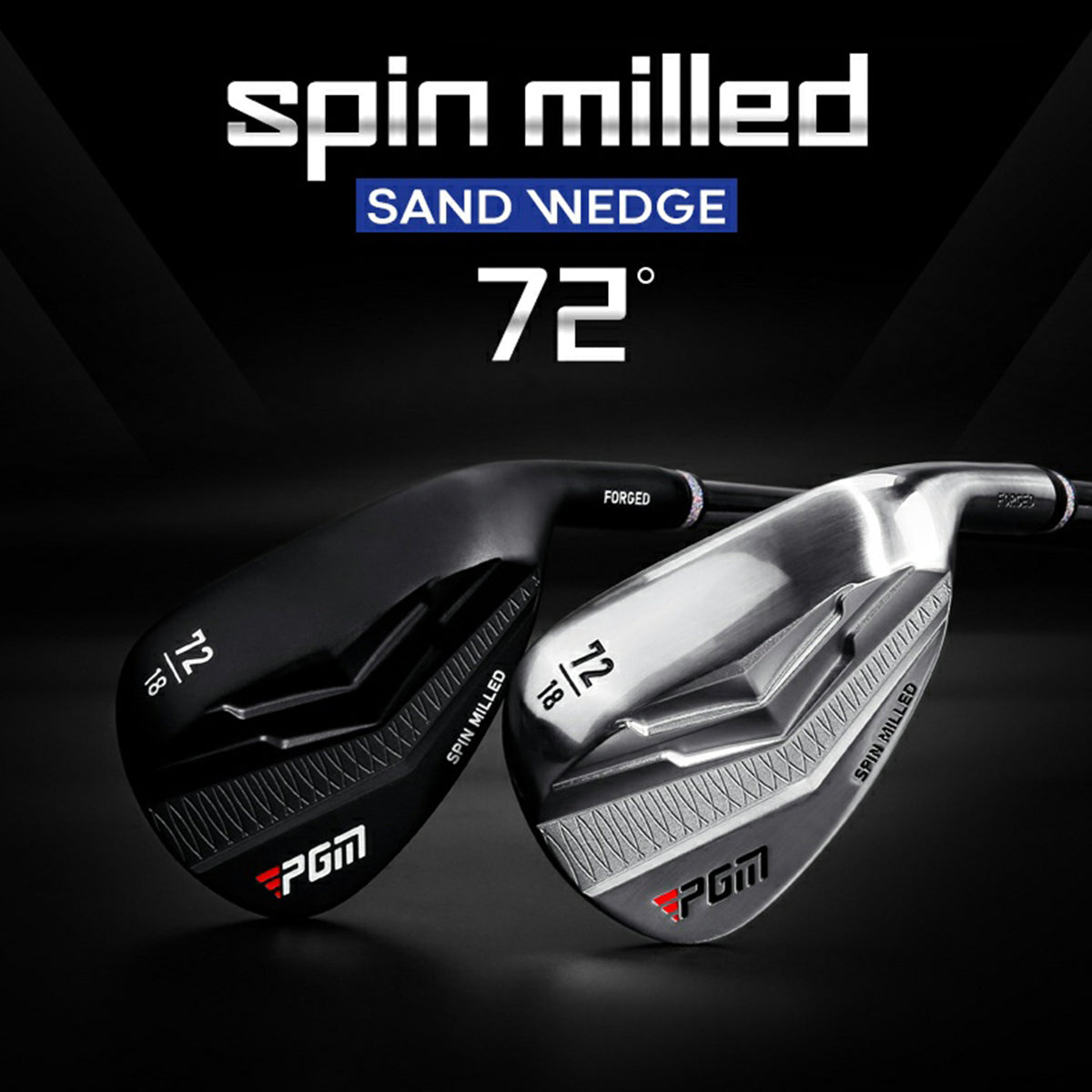 Golf Sand Wedge | 72 Degree Right Handed with Texture | Sand Bar Golf Club Wedge - PGM SG011