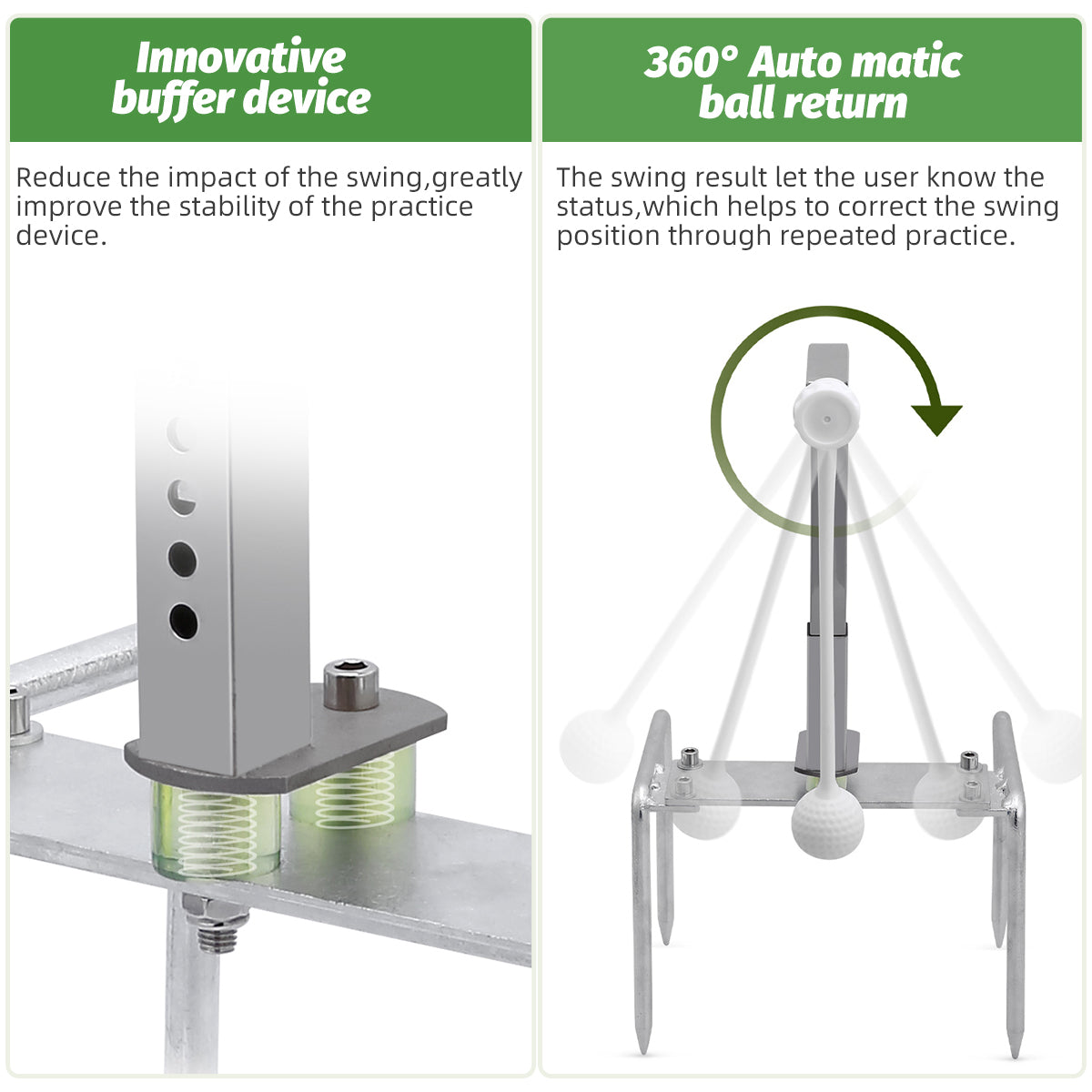 Golf Swing Trainer Frame | Golf Training Aids Outdoor - HL008
