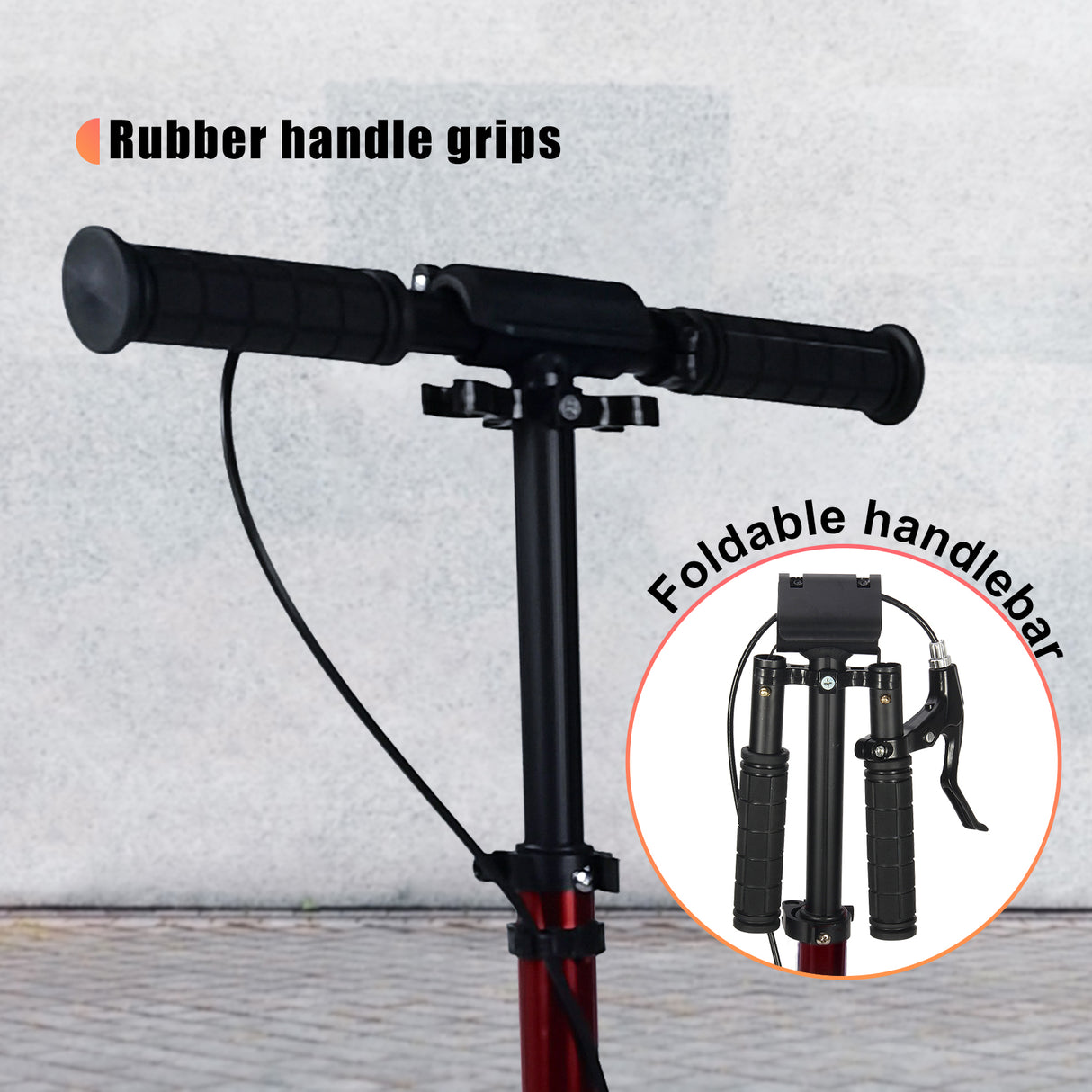 Kick Scooter | Adjustable Foldable Lightweight - A5D