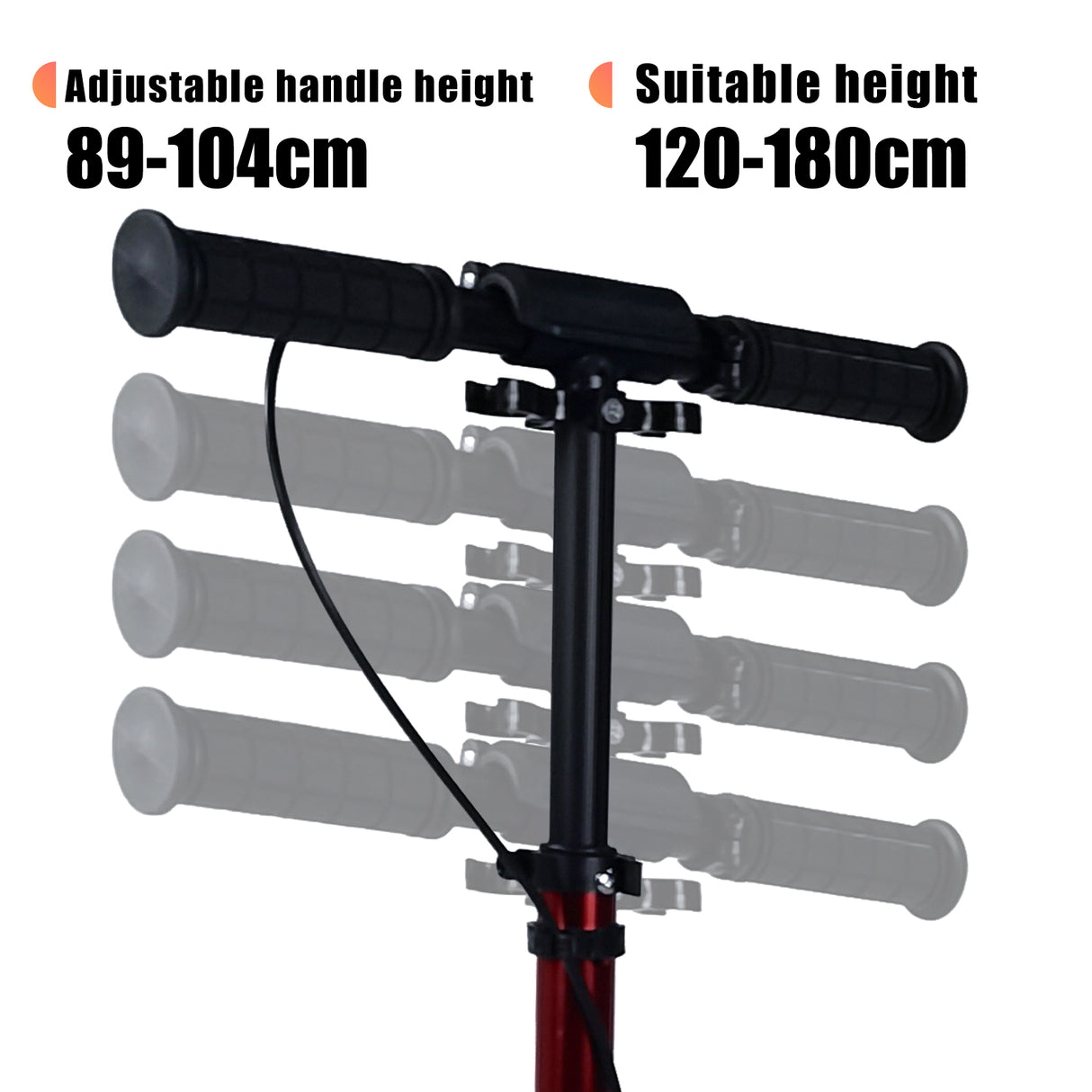 Kick Scooter | Adjustable Foldable Lightweight - A5D