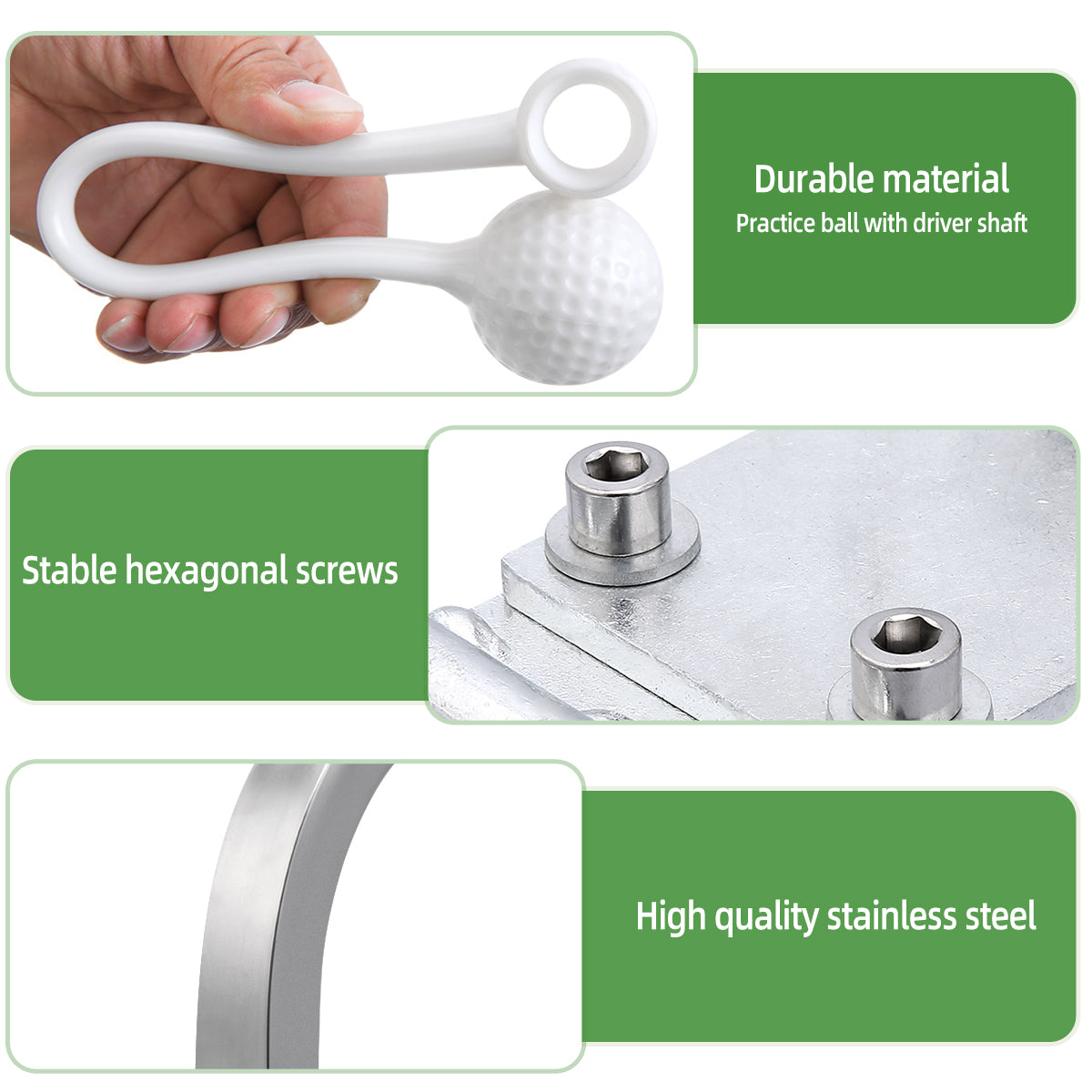 Golf Swing Trainer Frame | Golf Training Aids Outdoor - HL008