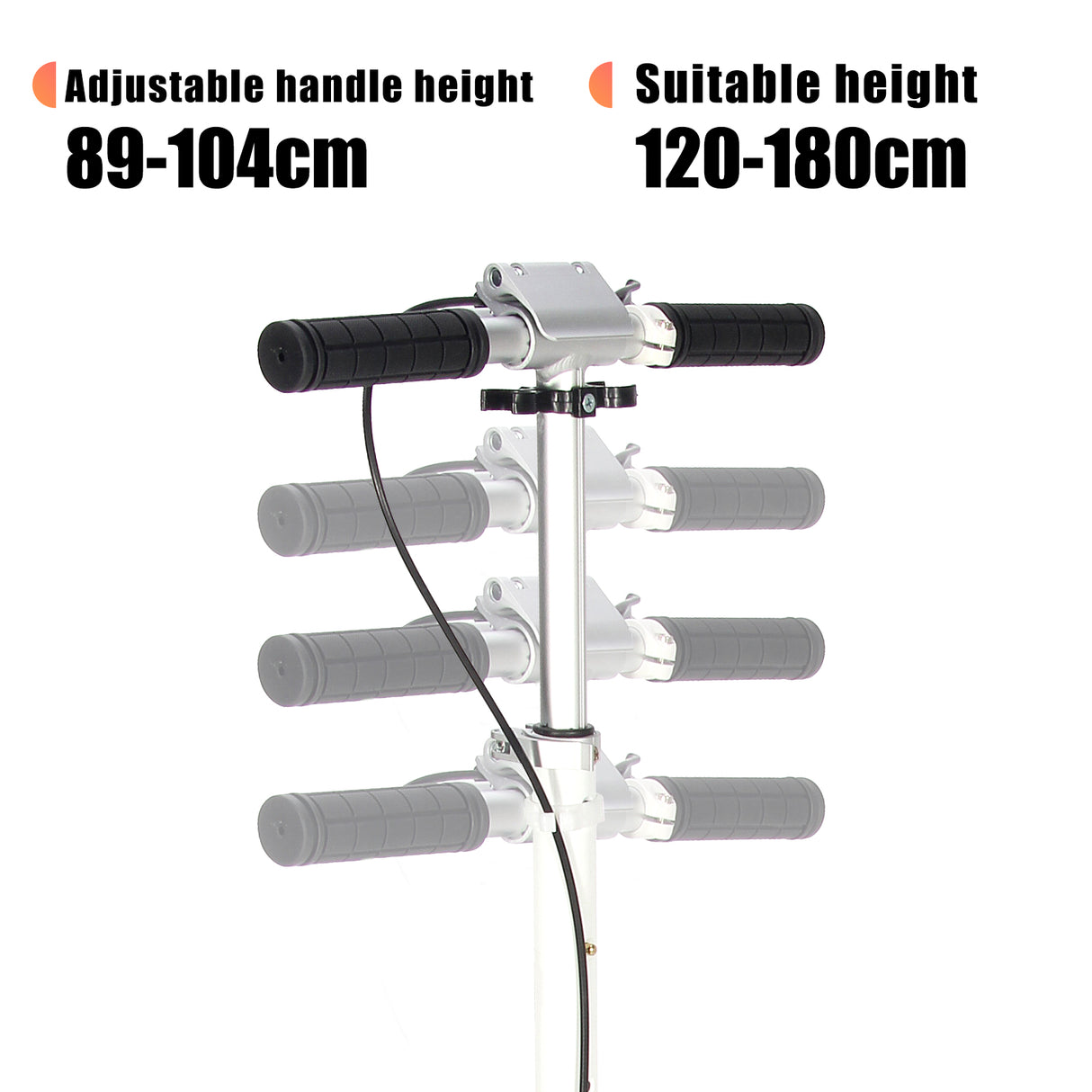 Kick Scooter | Adjustable Foldable Lightweight - A5D