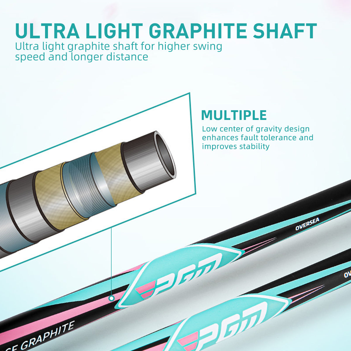 Golf Club Set 12 Clubs | Right-Handed Women's with Bag - LTG051