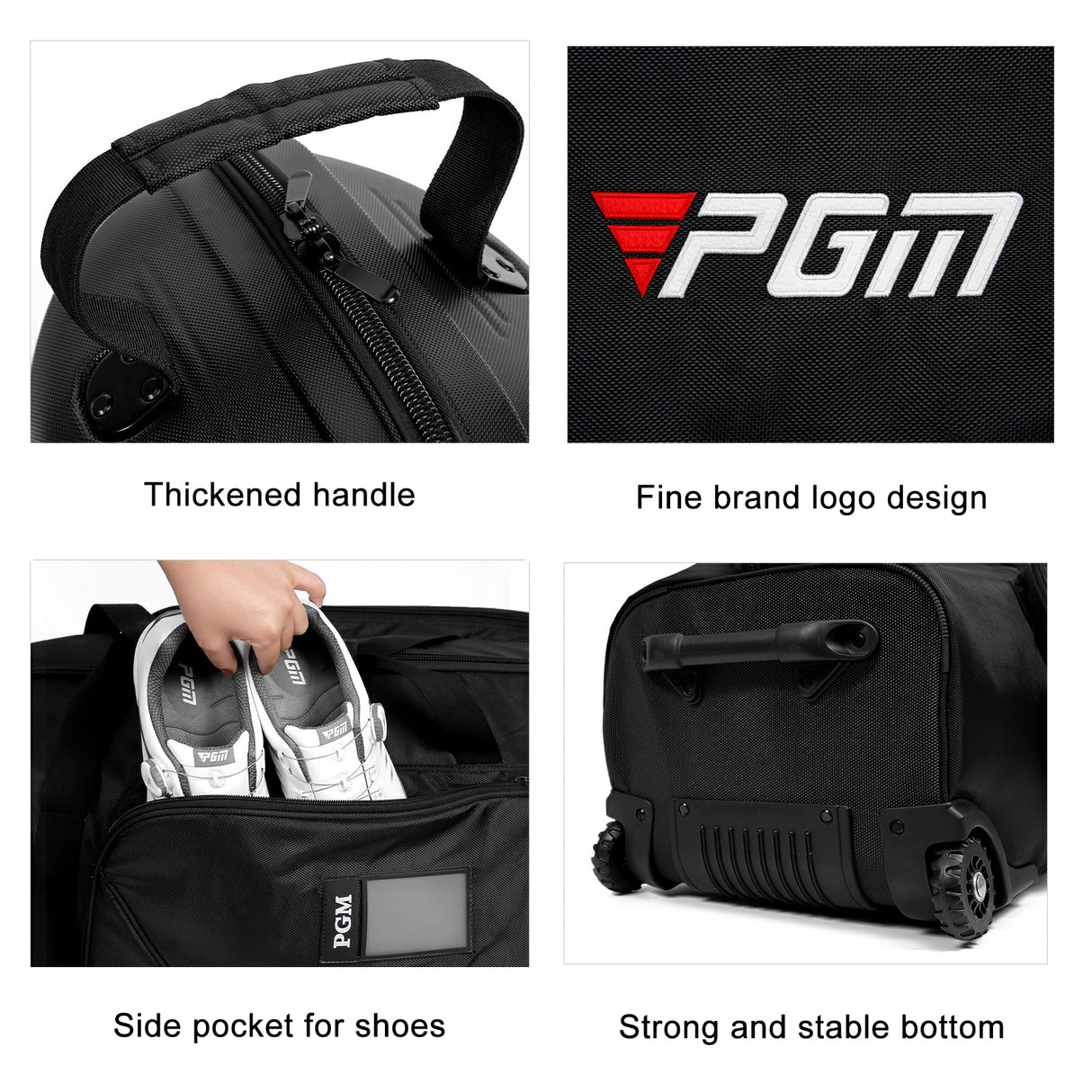 Golf Clubs Bag Protective Cover | Aircraft checked Air consignment | Waterproof Wheels - HKB014