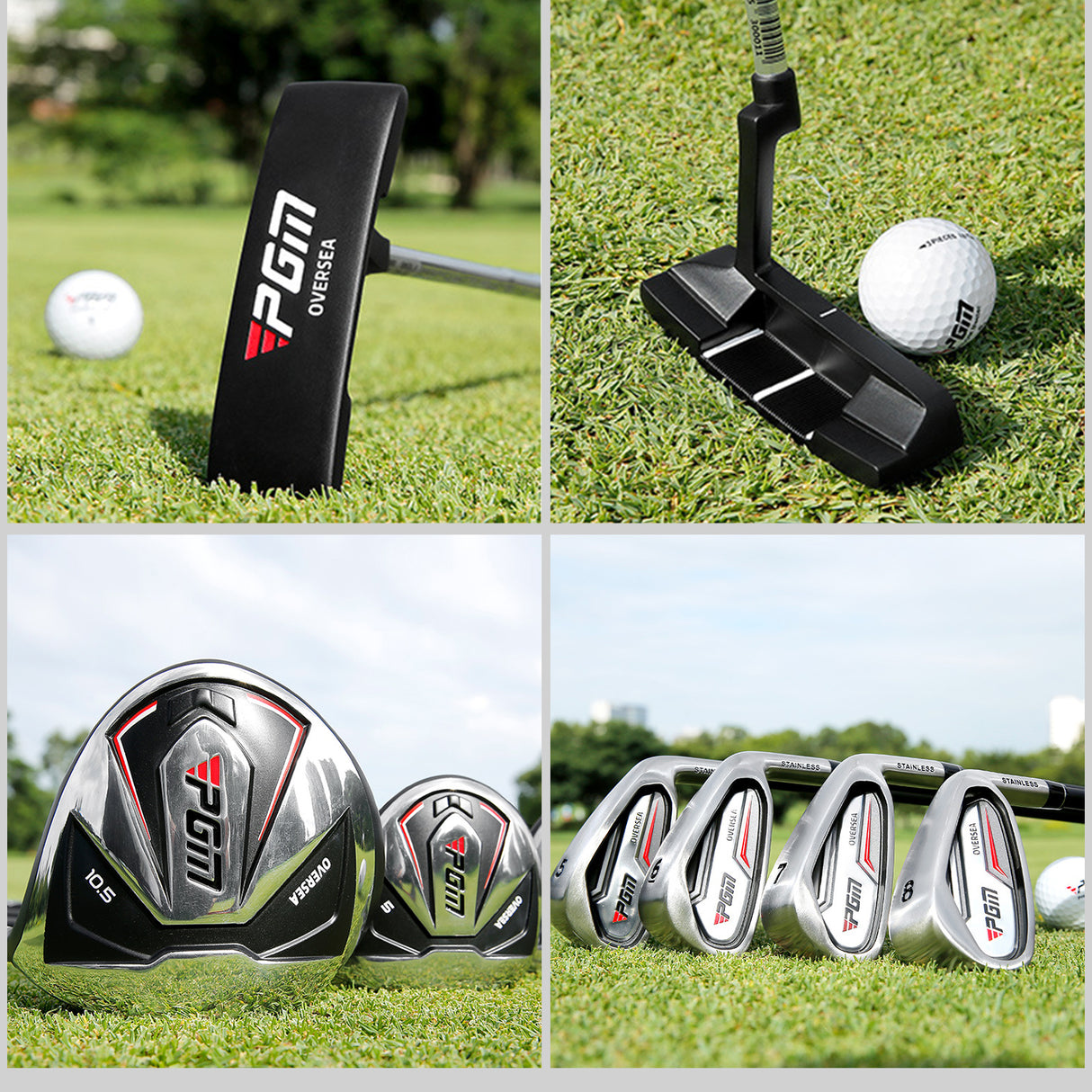 Men’s 12pc Golf Club Set with Bag + FREE 12 Golf Balls | Right Hand Graphite MTG051