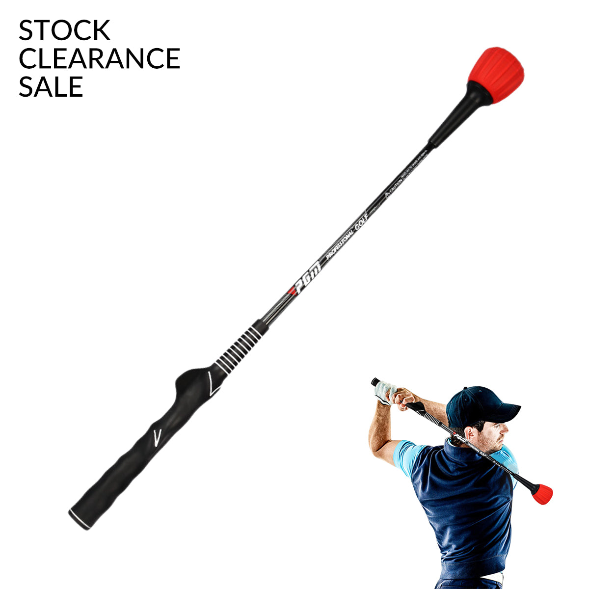 Golf Swing Training Stick | Golf Corrector Aids Beginner - HGB009