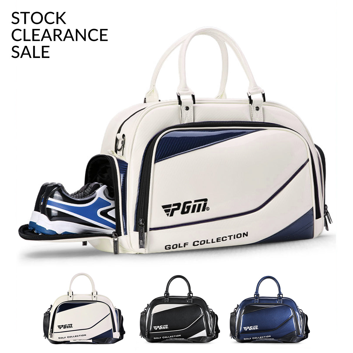 Golf Clothing Bag | Travel Handbag with Shoe Compartment Waterproof - YWB036