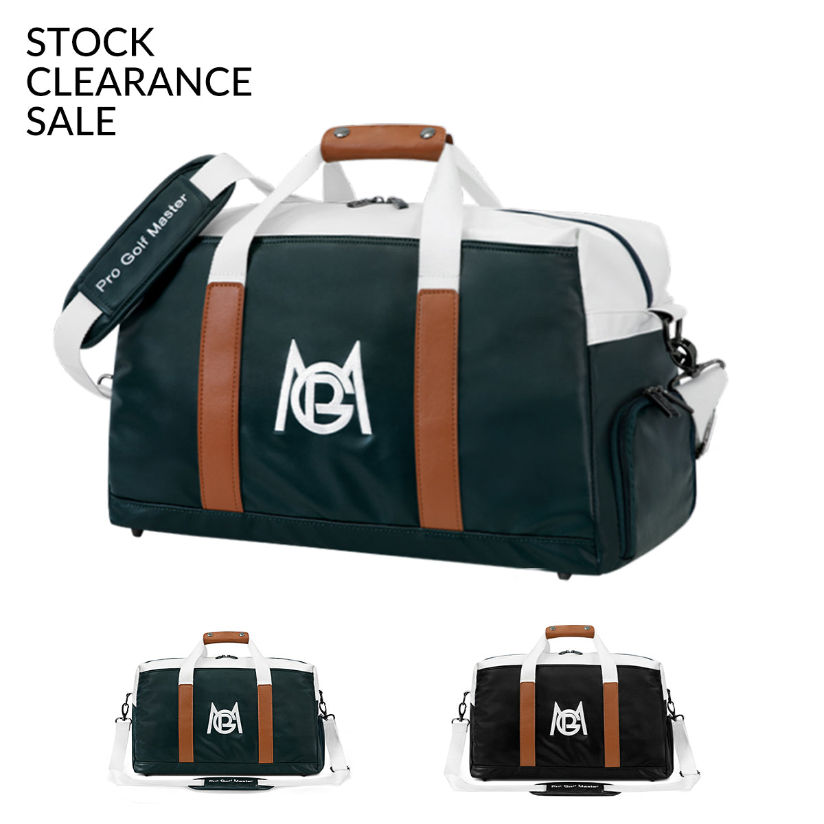 Golf Clothing Bag | Sports Handbag Waterproof Separate Shoe Storage Area - YWB043