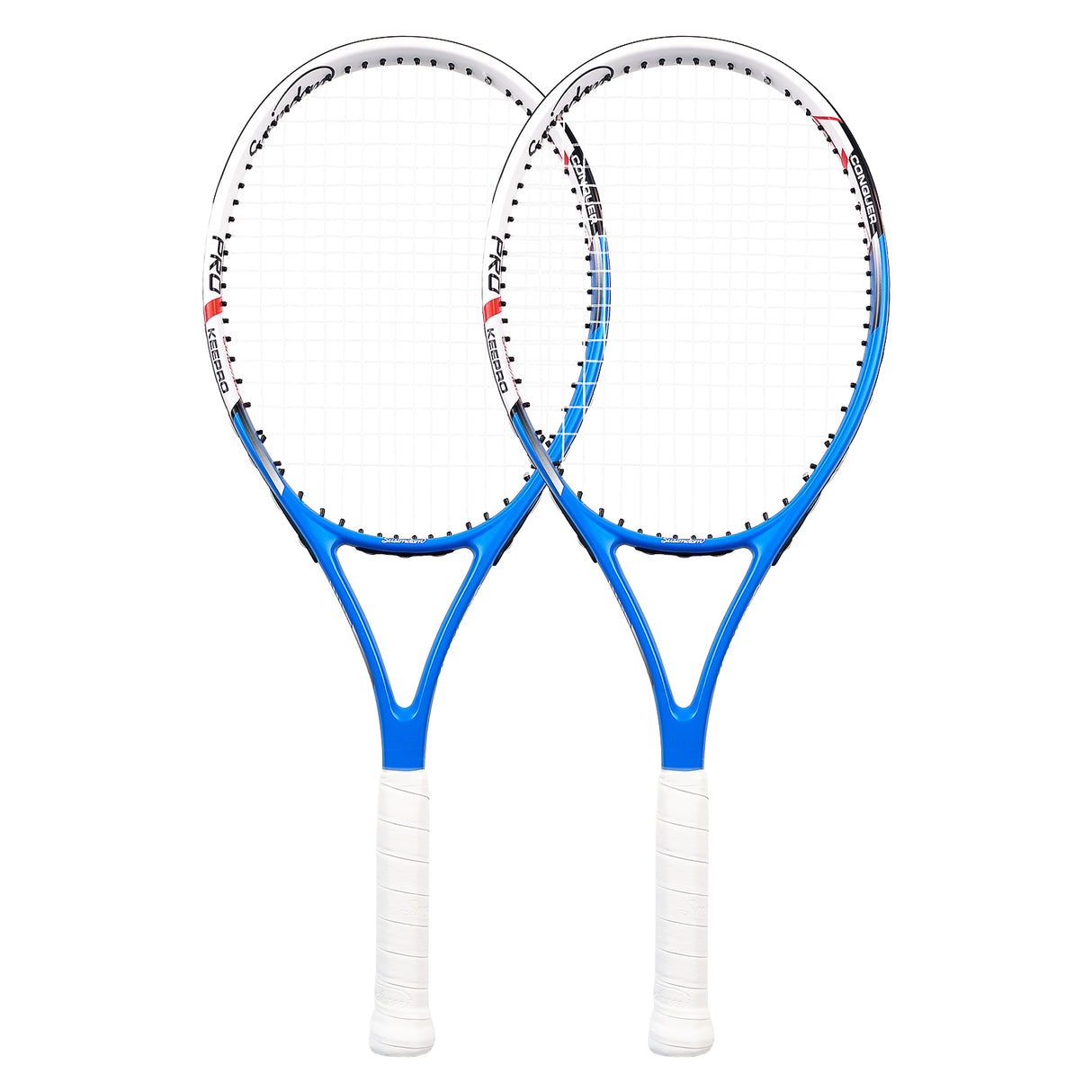 Tennis Rackets Set | Adults Pre-Strung 27 Inch Tennis Racquets