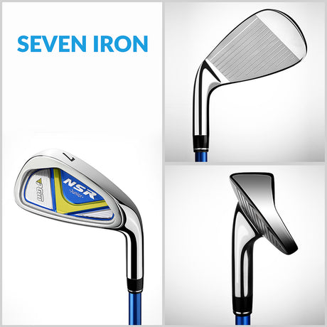 PGM JRTG006 NSR Junior Golf Clubs Set Graphite Right Handed Flex R with Bag&Headcovers