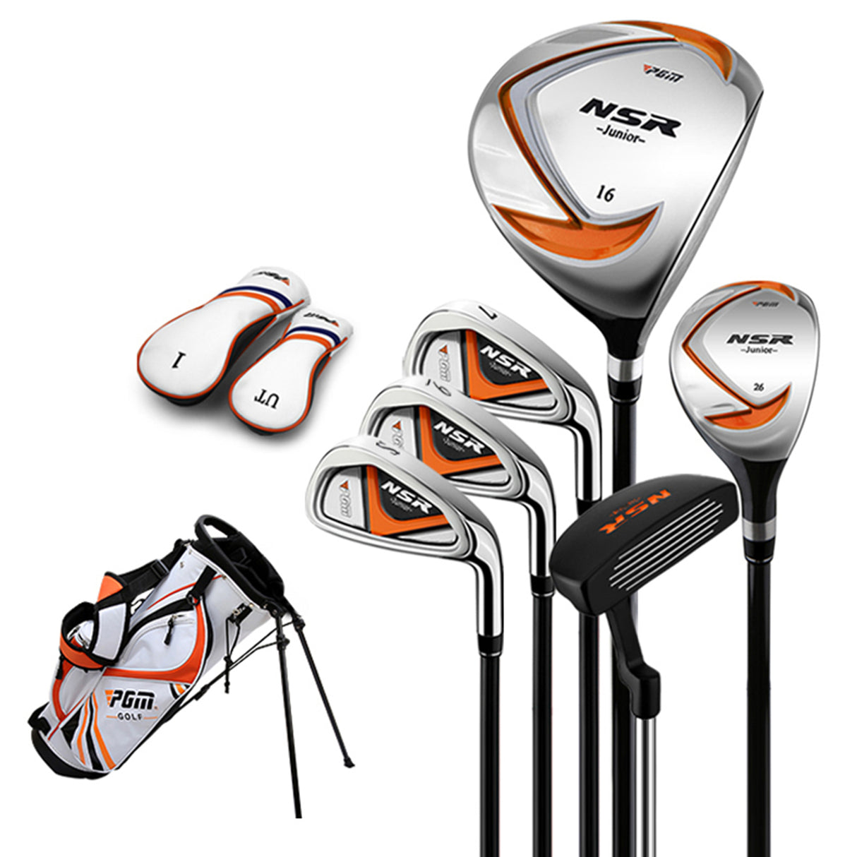 PGM JRTG006 NSR - Right-handed Premium Junior Golf Club Set for Young Aspiring Golfers