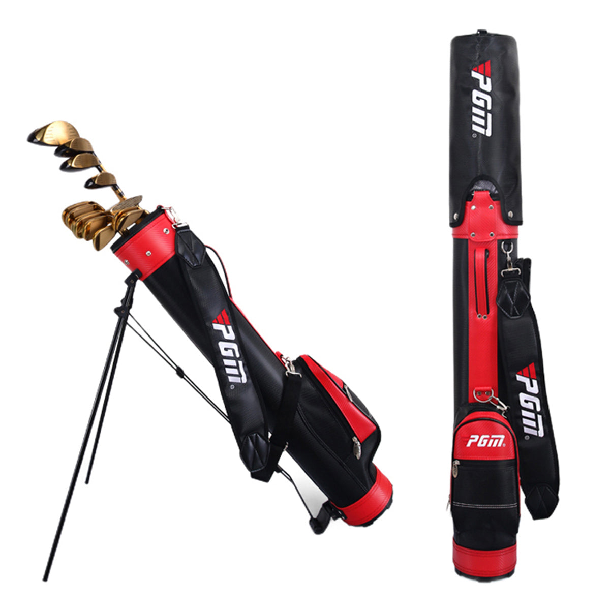 PGM QIAB008  PU Stand Golf Bag for Golf Course & Travel,lightweight and Waterproof