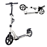 A301 Adult Kick Scooter with Large Folding Wheel Design - Convenient Urban Transport for Adults