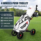 PGM QC005 Lightweight Foldable Aluminum Golf Trolley golf kit