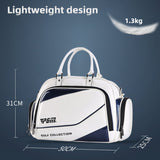 PGM YWB036 men waterproof golf boston sport cloth bag with shoe compartment