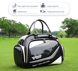 PGM YWB036 men waterproof golf boston sport cloth bag with shoe compartment