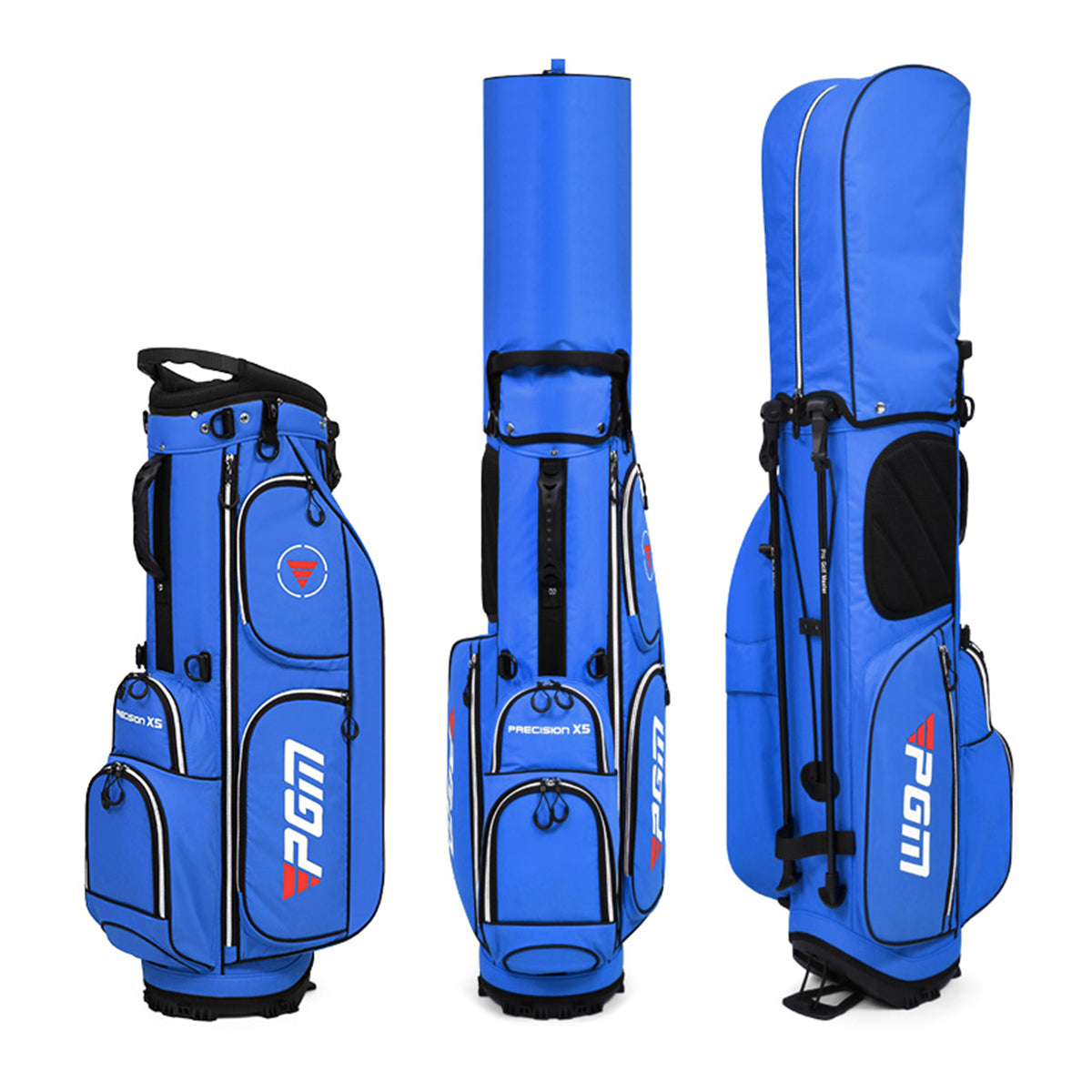 PGM QB119  Nylon Stand Golf Bag for Golf Course & Travel,lightweight and Waterproof