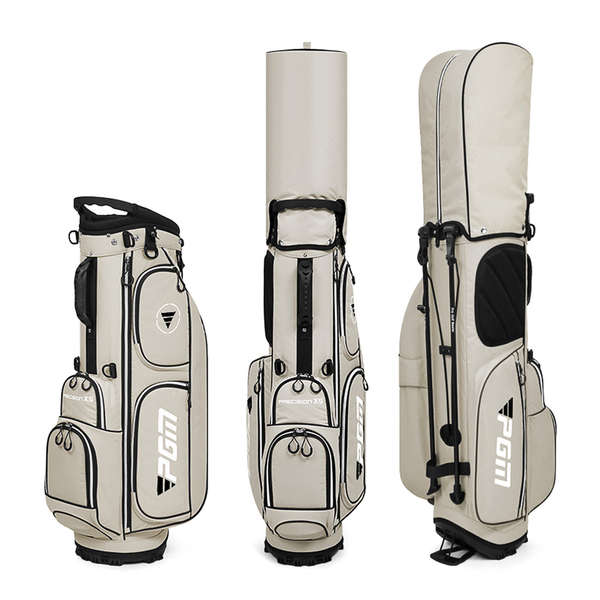 PGM QB119  Nylon Stand Golf Bag for Golf Course & Travel,lightweight and Waterproof