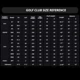 PGM MTG056 NSR Generation 5 Men's Golf Club Set with Adjustable Driver , Carbon Shaft and golf bag