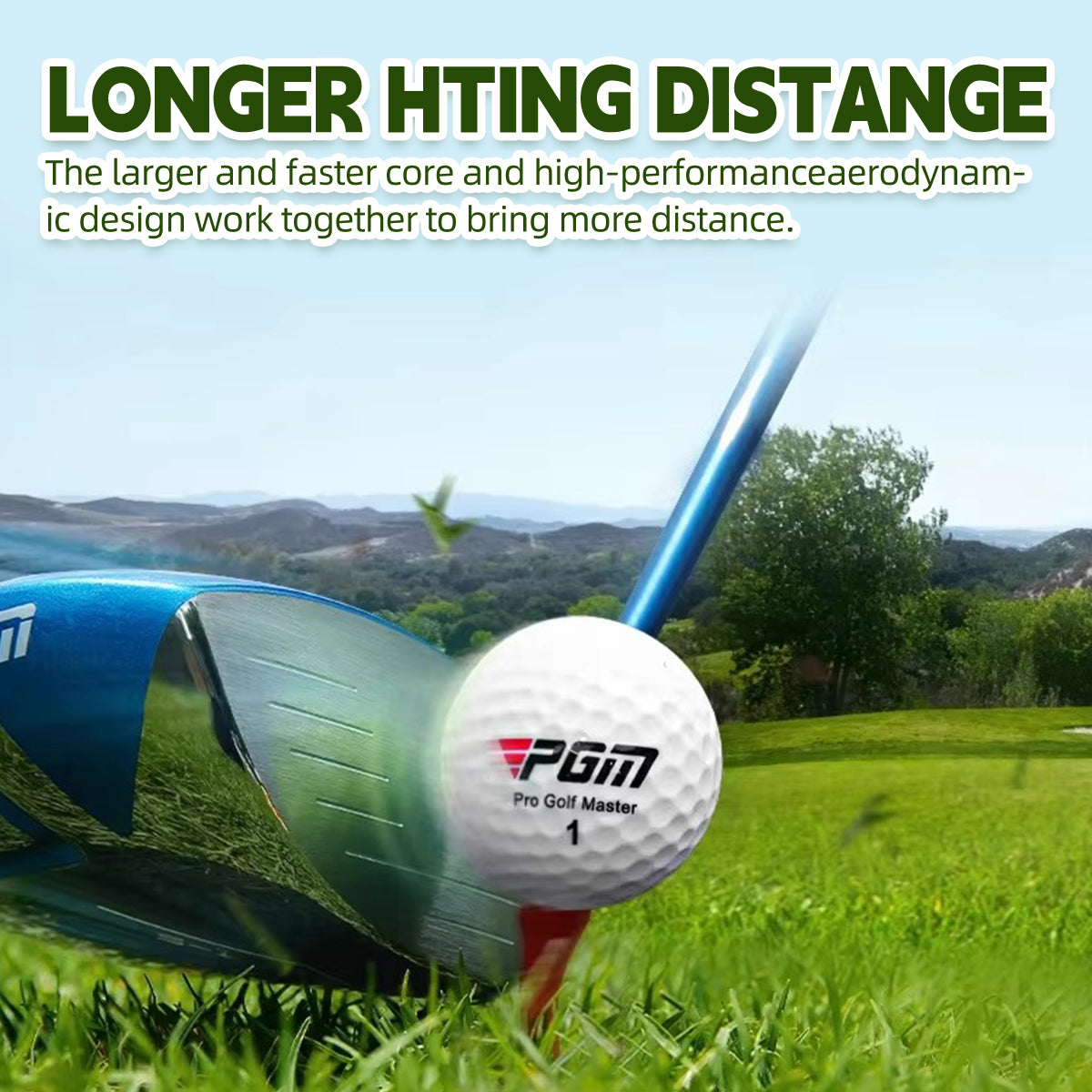 Golf Ball Gift Set Premium Quality Pelotas De Golf Ball,3 PCS-PGM Q017