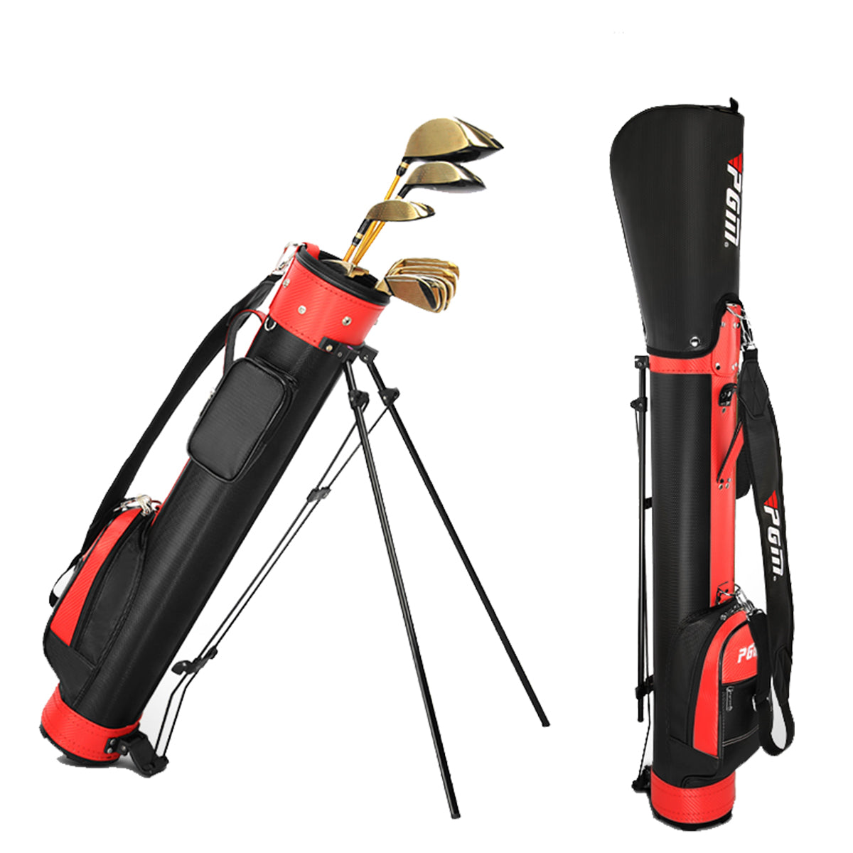 PGM QIAB008  PU Stand Golf Bag for Golf Course & Travel,lightweight and Waterproof