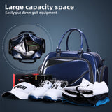 PGM YWB036 men waterproof golf boston sport cloth bag with shoe compartment