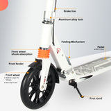 A5D Urban Explorer - Adjustable & Foldable Kick Scooter -Lightweight Design for Everyday Use