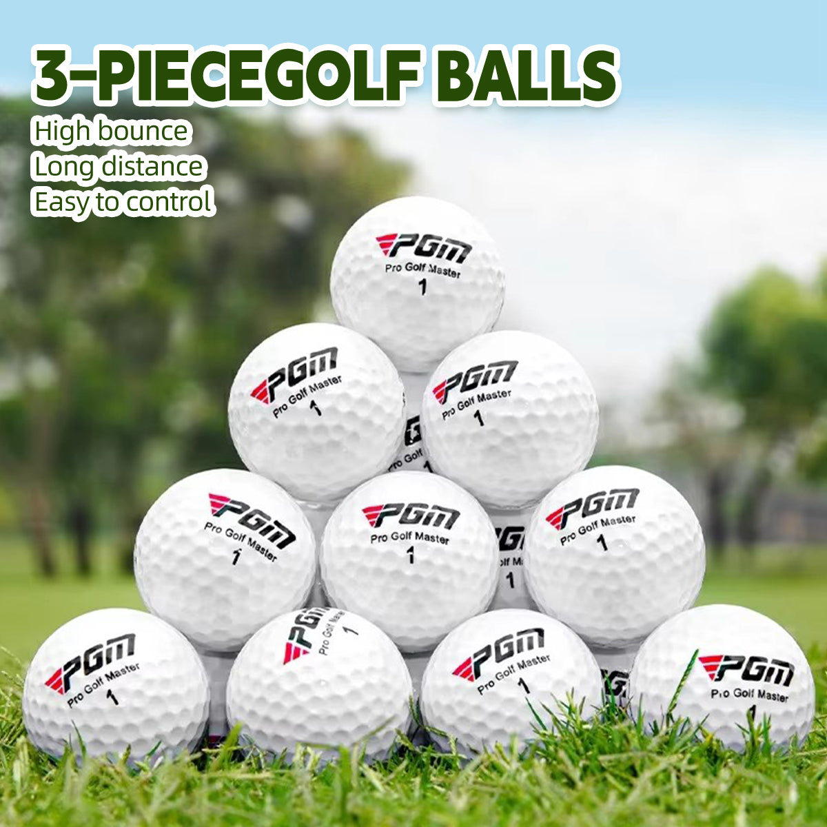 Golf Ball Gift Set Premium Quality Pelotas De Golf Ball,3 PCS-PGM Q017