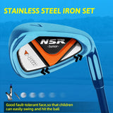 PGM JRTG006 NSR - Right-handed Premium Junior Golf Club Set for Young Aspiring Golfers