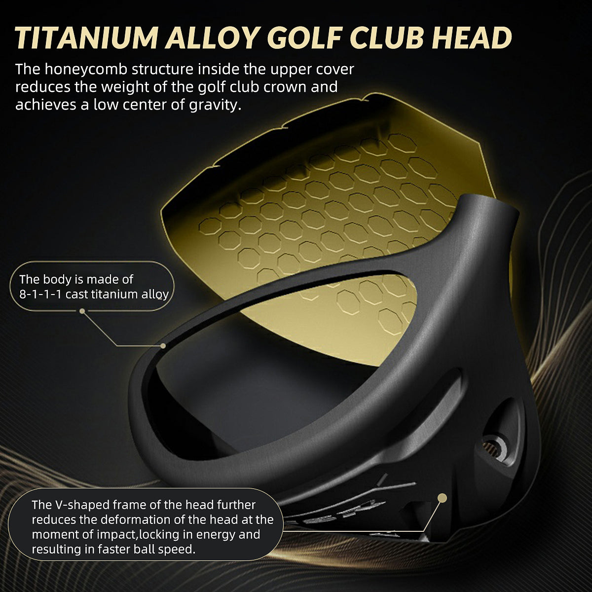 PGM MTG056 NSR Generation 5 Men's Golf Club Set with Adjustable Driver , Carbon Shaft and golf bag