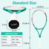 Tennis Rackets Set for Adults-two Tennis Rackets ,3 Balls and 1 Cover Bag