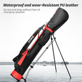 PGM QIAB008  PU Stand Golf Bag for Golf Course & Travel,lightweight and Waterproof